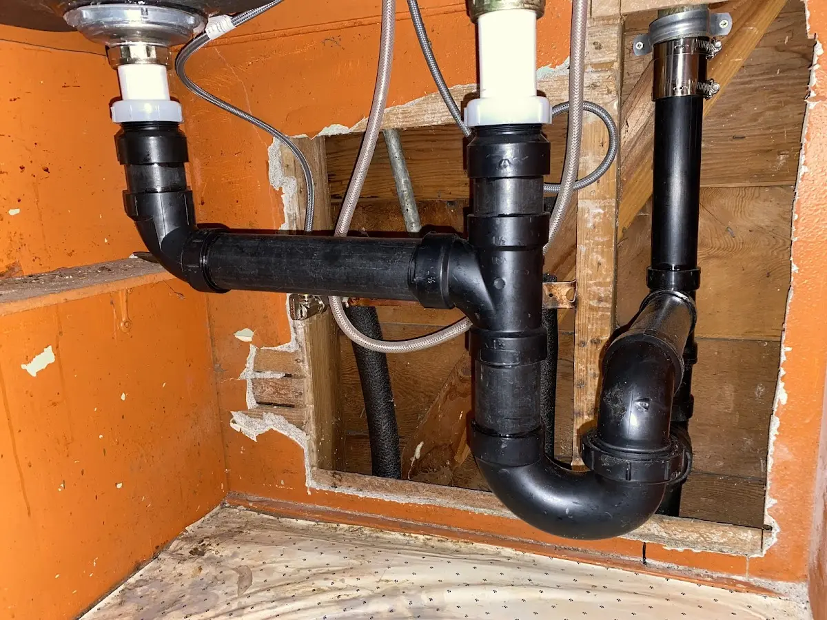Professional Repiping Services equipment and tools on the job in Marlboro