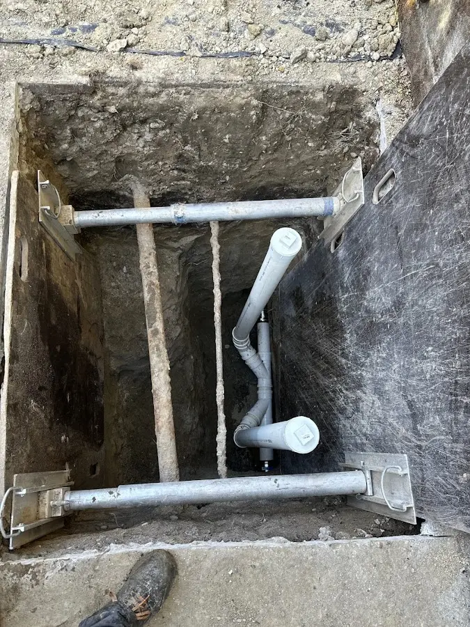 Experienced plumber completing Gas Line Repair work in Marlboro